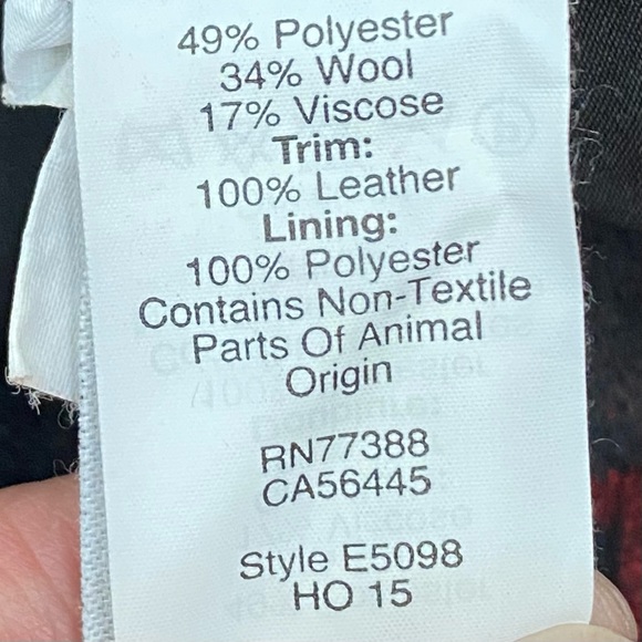 MADEWELL Red Buffalo Check Gamine Plaid Wool Blend Mini Skirt Size 2 - Picture 12 of 12